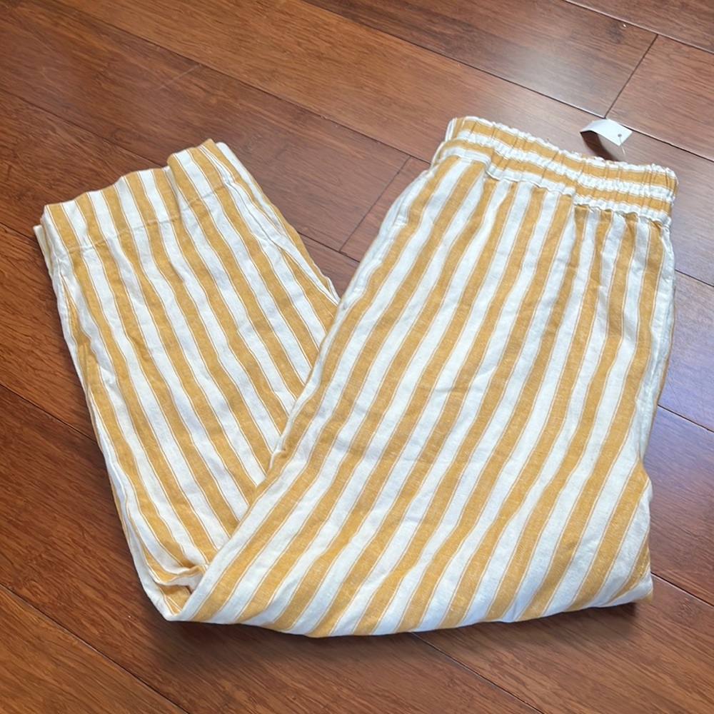 Madewell Pull-on Linen Pants